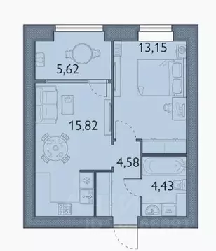 1-к кв. Брянская область, Брянский район, пос. Мичуринский, ...