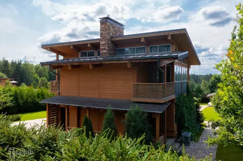 Дом в Ленинградская область, Приозерский район, Громовское с/пос, пос. ...