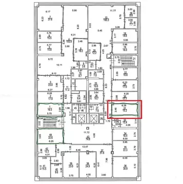 Офис в Москва Октябрьская ул., 72 (15 м)