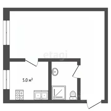 1-к кв. Владимирская область, Муром ул. Мечникова, 60А (30.9 м)
