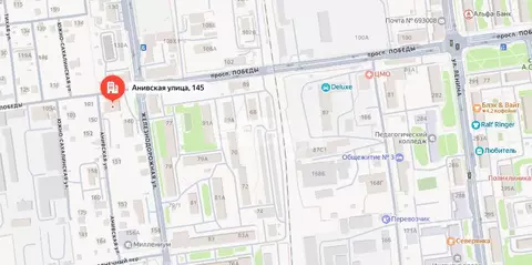 Офис в Сахалинская область, Южно-Сахалинск Анивская ул., 145 (18 м)