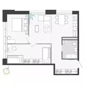 3-к кв. Приморский край, Владивосток ул. Нейбута (61.57 м)