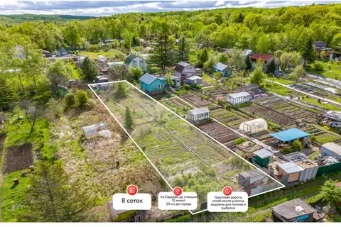 Дом в Хабаровский край, Хабаровский район, Новинка СНТ 33 (20 м)