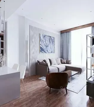 2-к кв. Москва 1-й Красногвардейский проезд, 22с1 (63.0 м)