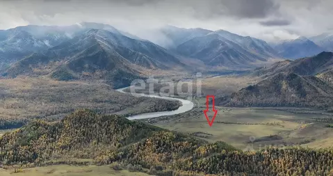 Участок в Алтай, Усть-Коксинский район, с. Тюнгур пер. Светлый, 3 ...
