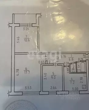 3-к кв. Удмуртия, Ижевск Автозаводская ул., 48 (54.2 м)