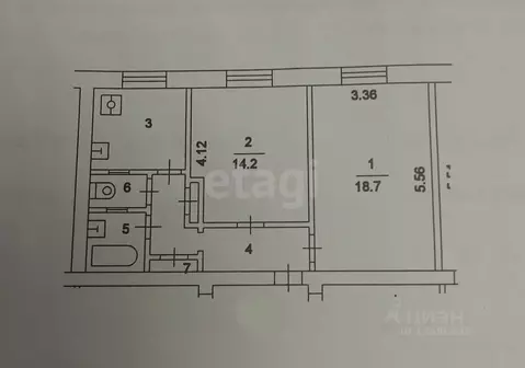 2-к кв. Москва Новопоселковая ул., 11А (51.8 м)