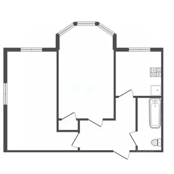 2-к кв. Челябинская область, Озерск ул. Мира, 24 (47.3 м)