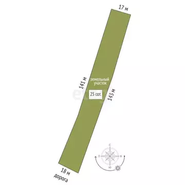 Участок в Калужская область, Дзержинский муниципальный округ, Кондрово ...