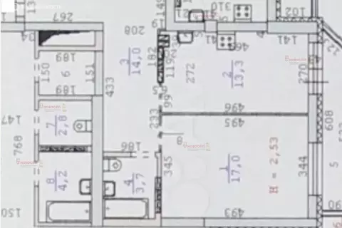 1-комнатная квартира: Екатеринбург, Рощинская улица, 50 (48 м)