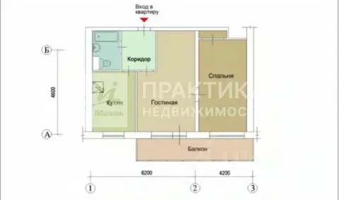 2-к кв. Москва 2-я Владимирская ул., 29 (47.1 м)