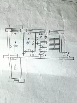 3-к кв. Иркутская область, Иркутск ул. Розы Люксембург, 39 (56.8 м)