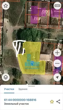 Участок в Ростовская область, Ростов-на-Дону пер. Гнесина, 8 (10.0 ...