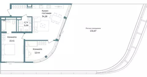 2-к кв. Крым, Саки ул. Морская (205.89 м)