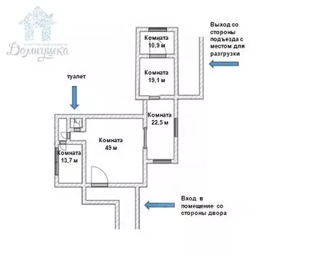 Помещение свободного назначения в Воронежская область, Воронеж Рижская ...