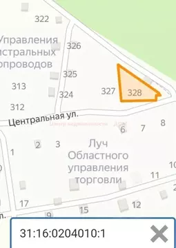 Участок в Белгородская область, Белгород уч331 (6.71 сот.)
