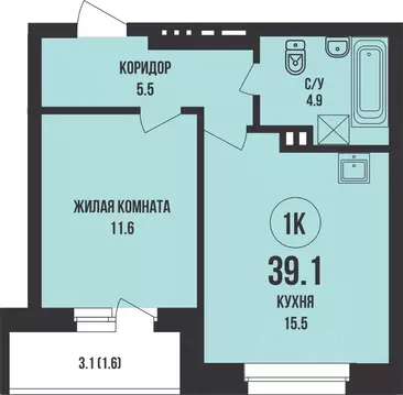 1-к кв. Новосибирская область, Новосибирск ул. Имени генерал-майора ...