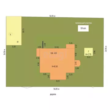 Дом в Краснодарский край, Геленджик Виноградарь-1 СНТ,  (438 м)