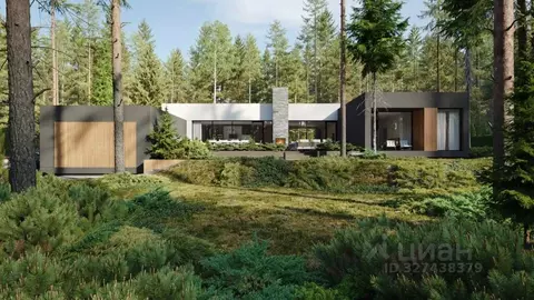 Коттедж в Ленинградская область, Выборгский район, Первомайское с/пос, ...