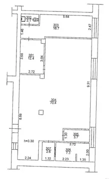 Помещение свободного назначения в Томская область, Томск просп. ...