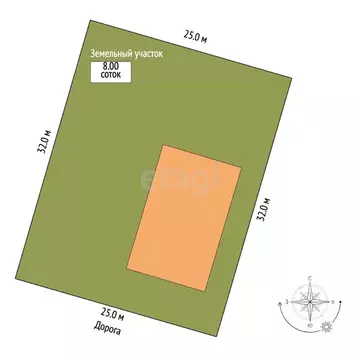 Дом в Ханты-Мансийский АО, Ханты-Мансийского муниципального района ...