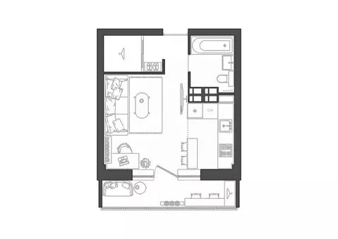 1-к кв. Волгоградская область, Волгоград Парк Европейский жилой ...