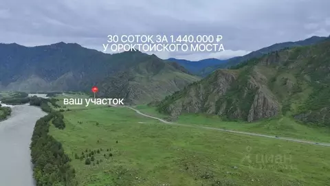 Участок в Алтай, Чемальский район, Куюсское с/пос  (30.0 сот.)