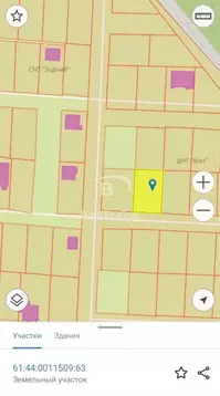 Участок в Ростовская область, Ростов-на-Дону 9-й Берестяной пер. (6.02 ...