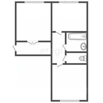 2-к кв. Владимирская область, Ковров ул. Абельмана, 38 (49.7 м)