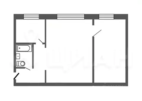 2-к кв. Московская область, Орехово-Зуево ул. Бугрова, 28 (45.8 м)