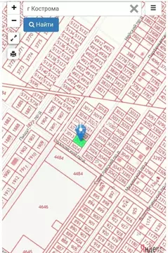 Участок в Костромская область, Кострома Первый кп, проезд ...