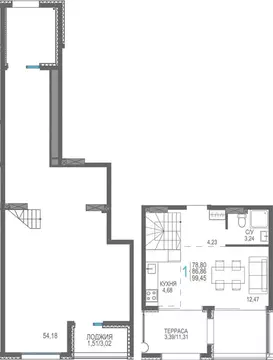 Студия Крым, Сакский район, Лесновское с/пос, с. Прибрежное Розовое ...