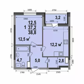 1-к кв. Владимирская область, Владимир Веризино мкр, Веризино лайф ...