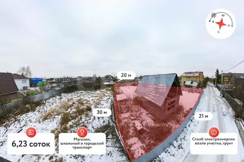 Участок в Тюменская область, Тюмень Яровское садовое товарищество, ул. ...