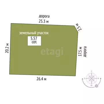 Участок в Крым, Симферопольский район, Гвардейское пгт, Авиатор СНТ ...