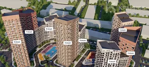 1-к кв. Воронежская область, Воронеж Электросигнальная ул., 9А (42.54 ...