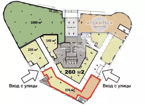 Помещение свободного назначения в Москва просп. Вернадского, 80 (70 м)