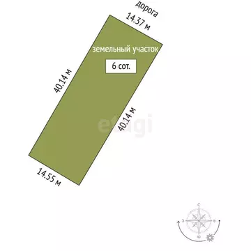 Участок в Мысовское сельское поселение, садоводческо-виноградарское ...