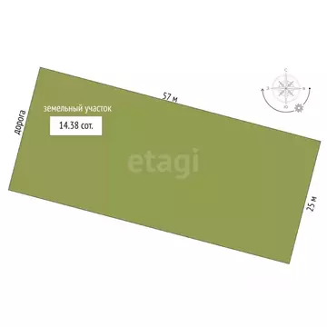 Участок в Тюменская область, Тюменский муниципальный округ, с. ...