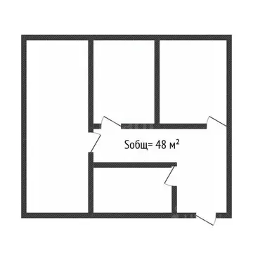 Дом в Брянская область, Новозыбков ул. Веры Белугиной (48 м)
