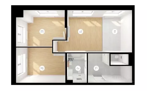 3-к кв. Москва ул. Сокольнический Вал, 1 (60.0 м)