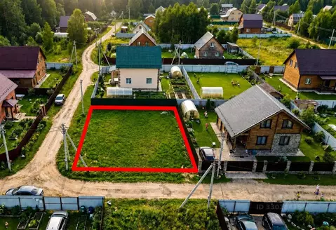 Участок в Ленинградская область, Тосненский район, Никольское ...
