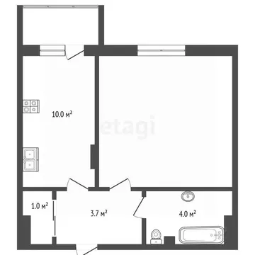 1-к кв. Ямало-Ненецкий АО, Новый Уренгой Советский мкр, 1/1 (36.6 м)