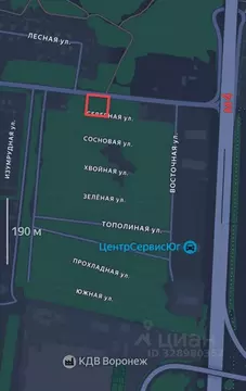 Участок в Воронежская область, Рамонский район, Горожанское с/пос, д. ...