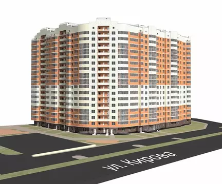 1-комнатная квартира: Домодедово, микрорайон Центральный, улица ...