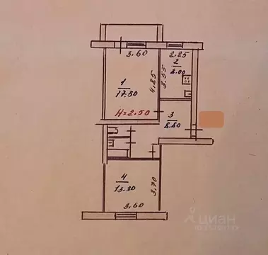 2-к кв. Приморский край, Лесозаводск ул. 9 Января, 67 (51.1 м)