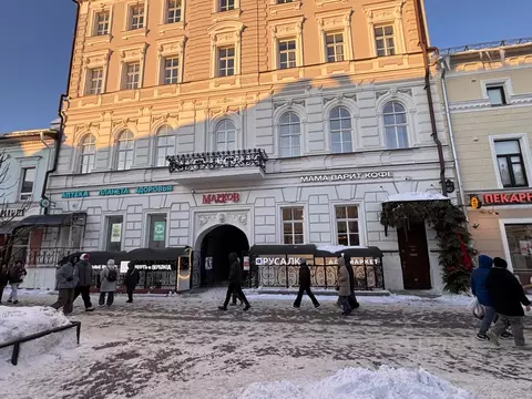 Помещение свободного назначения в Татарстан, Казань ул. Баумана, 27 ...