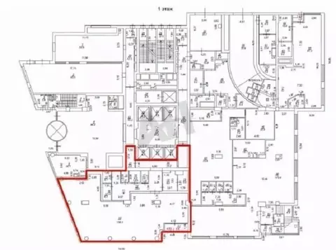 Торговая площадь в Москва Ленинский просп., 15А (250 м)