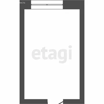 1-комнатная квартира: Томск, Енисейская улица, 4 (26 м)