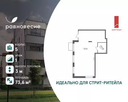 Помещение свободного назначения в Московская область, Одинцовский ...